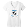 Papa is my Name Fishing Is My Game Women's V-Neck T-Shirt