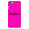 funny t shirt official dog walker. iPhone 6/6s Plus Case