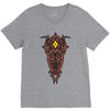 vaatu pattern V-Neck Tee