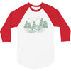 Camping Green 3/4 Sleeve Shirt