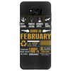 Born February Multitasking Problem Solving Tees Samsung Galaxy S8