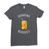 Drinking Buddies Juice Ladies Fitted T-Shirt