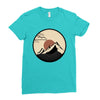 vinly record Ladies Fitted T-Shirt