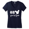 OH You Are so Fine Women's V-Neck T-Shirt