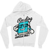 reading is awesome Zipper Hoodie