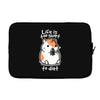 fat life Laptop sleeve