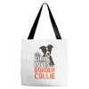 This Girl Loves Her Border Collie Tote Bags