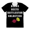 bears beets battlestar galactica All Over Women's T-shirt