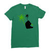 panda Ladies Fitted T-Shirt