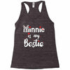 Minnie is my Bestie Racerback Tank