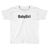 babygirl Toddler T-shirt