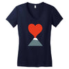 i lava you Women's V-Neck T-Shirt