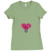 light of love Ladies Fitted T-Shirt