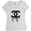 SIMPLE ART Women's Triblend Scoop T-shirt