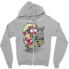 nerd attack Zipper Hoodie
