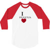 i dyslexia 3/4 Sleeve Shirt