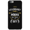 legendary riders are born in 1971 iPhone 6/6s Case