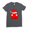 mooncake christmas santa parody Ladies Fitted T-Shirt