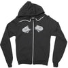 skateboard Zipper Hoodie