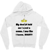 dentist crown Zipper Hoodie