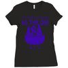 it goes down as the dm Ladies Fitted T-Shirt