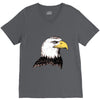 bald eagle V-Neck Tee