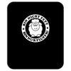 bin nicht fett Mousepad
