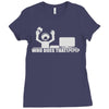 who does that Ladies Fitted T-Shirt