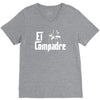 el compadre   the godfather in spanish espanol movie symbol mexcian te V-Neck Tee