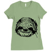 ask me why i'm lazy sloth! Ladies Fitted T-Shirt