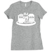dj scratch men's Ladies Fitted T-Shirt