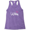 Wifey white Racerback Tank