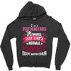 running mommy white Zipper Hoodie