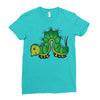 funny animal Ladies Fitted T-Shirt