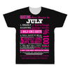 quens are born in july All Over Men's T-shirt