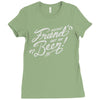just add beer Ladies Fitted T-Shirt