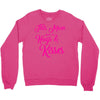 this mom hugs kiss es Crewneck Sweatshirt