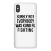 surely not everybody was kung fu fighting iPhoneX