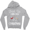 drink up grinches it's christmas Zipper Hoodie