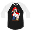 mario licking toad 3/4 Sleeve Shirt