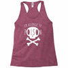 allergic to poison Racerback Tank