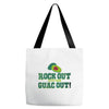 rock out with your guac out Tote Bags