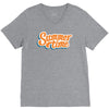 summer time V-Neck Tee