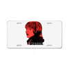 Red Sparrow License Plate
