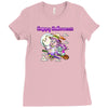 halloween Ladies Fitted T-Shirt