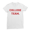 College Team Ladies Fitted T-Shirt