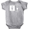 metal fork Baby Bodysuit