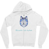 alpha wolf Zipper Hoodie