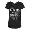 the losers club derry me est. 1958 Maternity Scoop Neck T-shirt