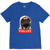 pug life V-Neck Tee